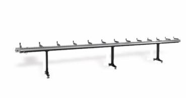 Zimmer feed roller conveyor for profiles